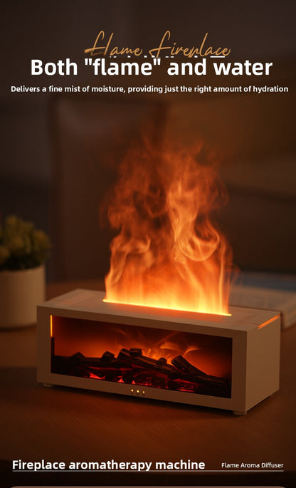 Fireplace aroma diffuser