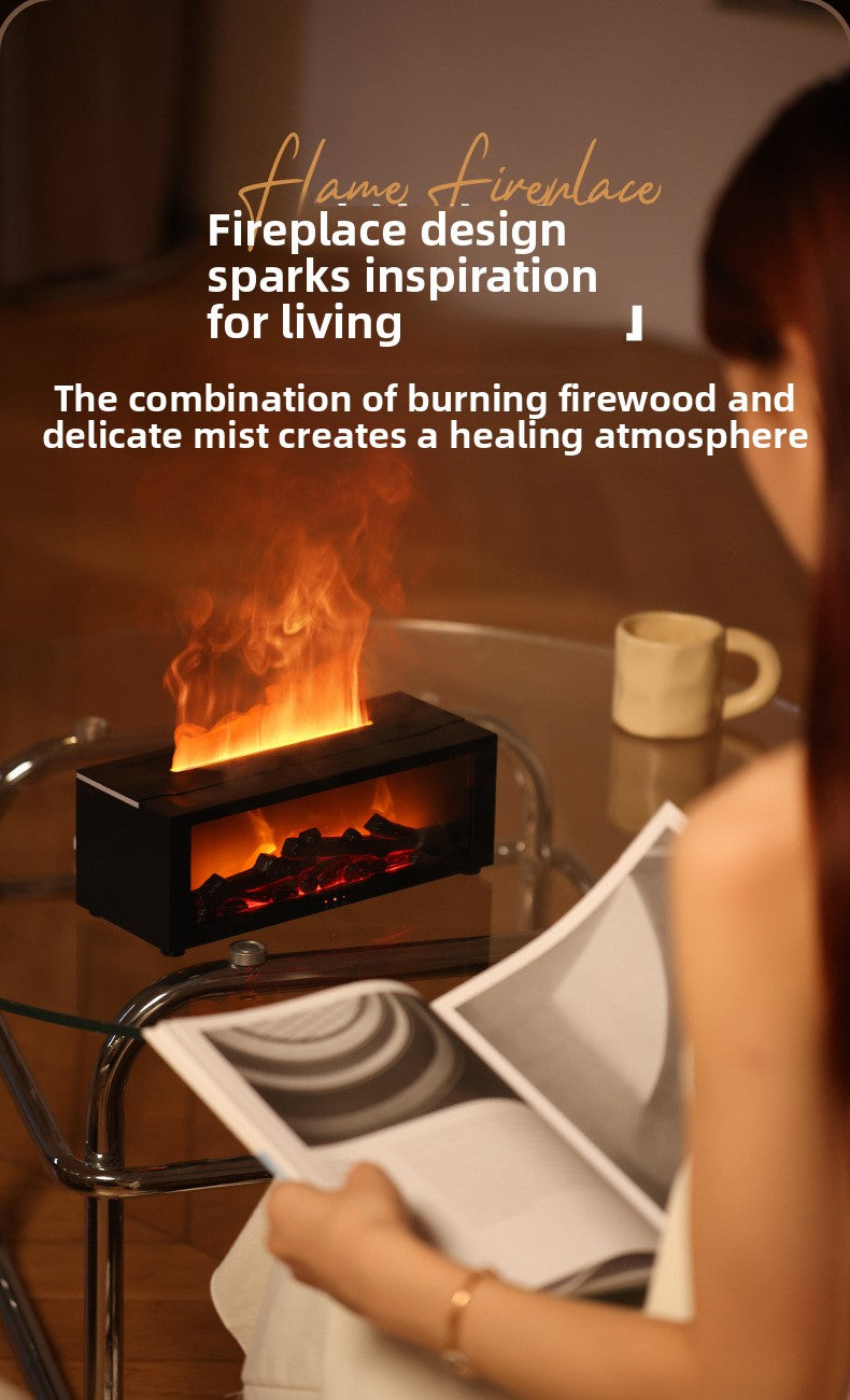 Fireplace aroma diffuser