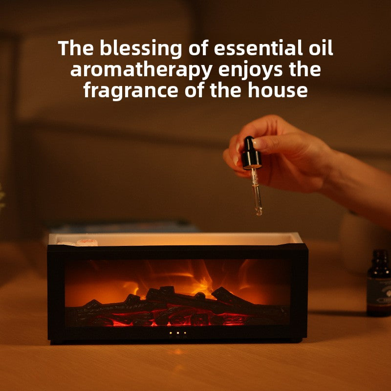 Fireplace aroma diffuser