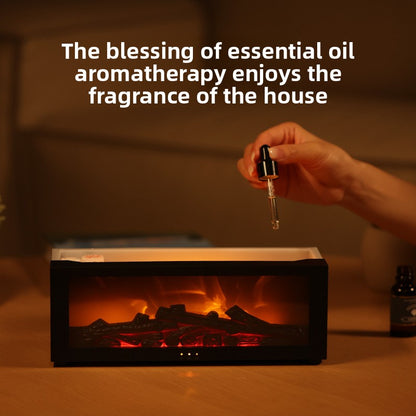 Fireplace aroma diffuser