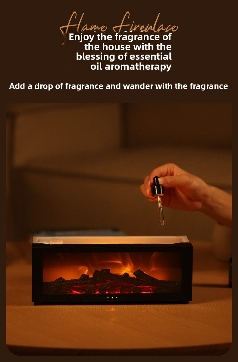 Fireplace aroma diffuser